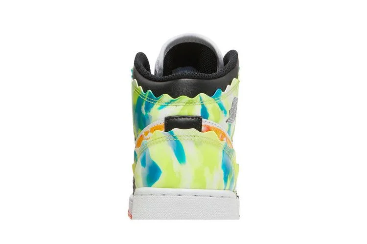 Кроссовки Air Jordan 1 Mid SE GS 'Drip'