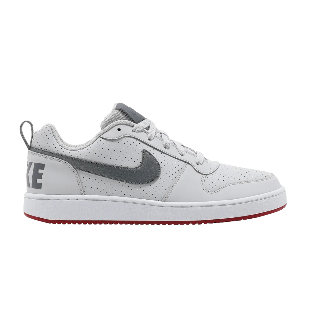 Krossovki-Nike-Court-Borough-Low-SL-Vast-Grey-Gym-Red