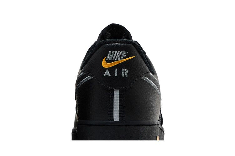Кроссовки Nike Air Force 1 Low 'Black Laser Orange'