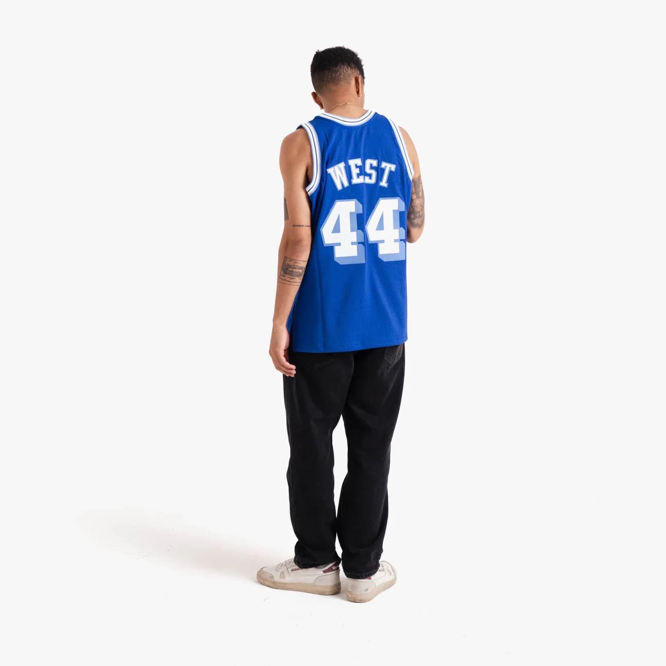 1960-61-Los-Angeles-Lakers-Jerry-West-44-Swingman-Hardwood-Classics-Blue-Jersey-4
