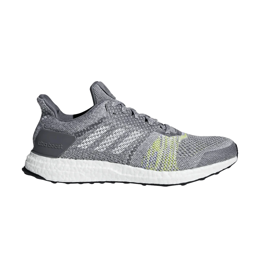 Krossovki-Adidas-Ultraboost-ST-Grey-Solar-Slime