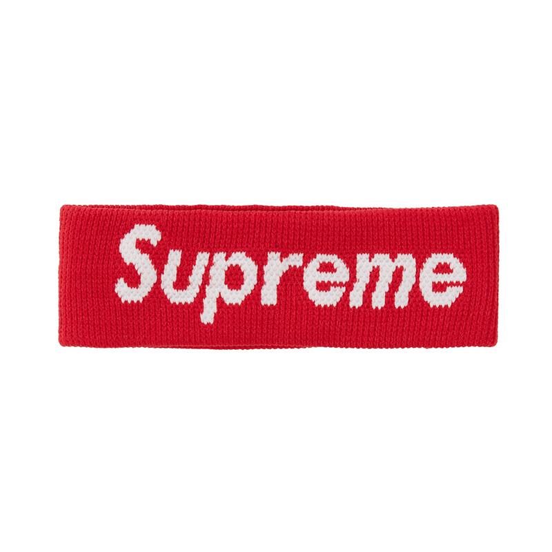 Повязка на голову Supreme x Nike NBA Headband Red