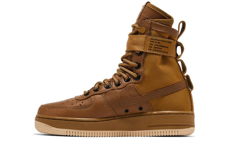 Кроссовки Nike Wmns SF Air Force 1 High 'Golden Beige'