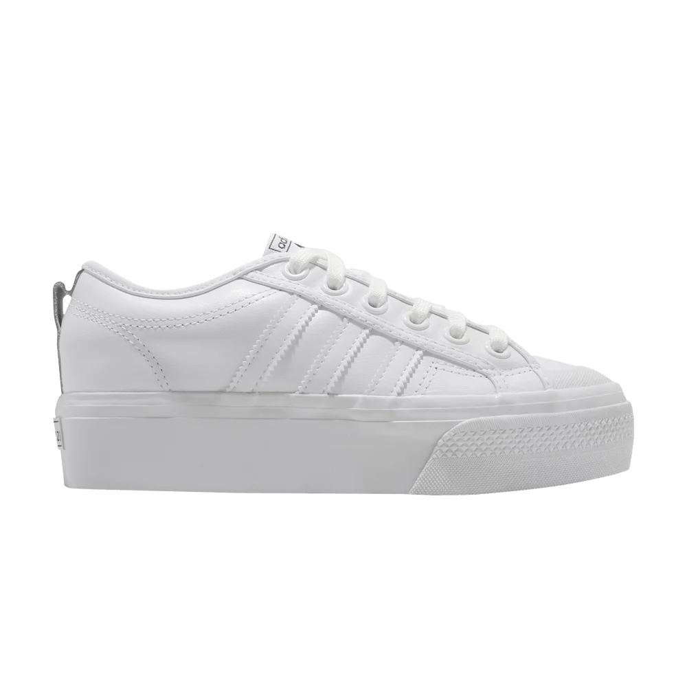Adidas Wmns Nizza Platform 'Cloud White'