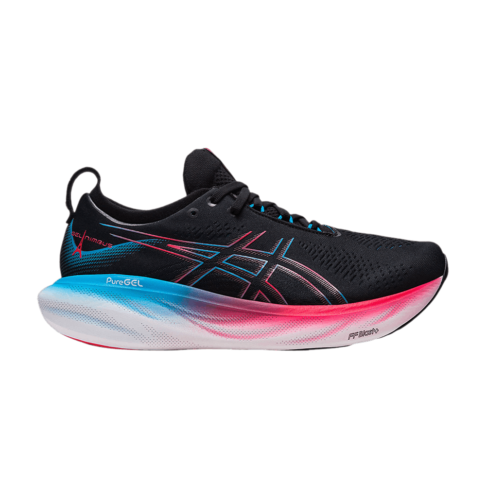 Кроссовки Asics Gel Nimbus 25 'Black Electric Red'