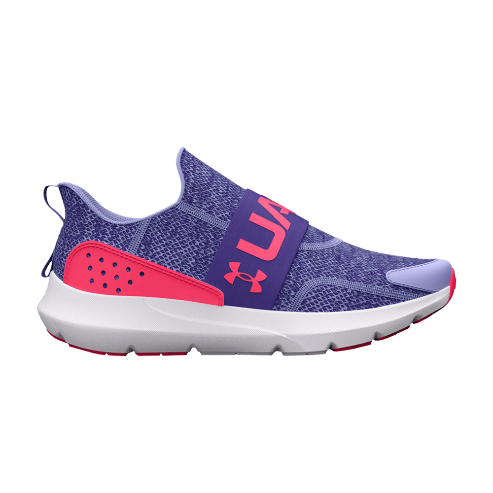 Кроссовки Under Armour Surge 3 Slip GS 'Purple Ice Pink Shock'