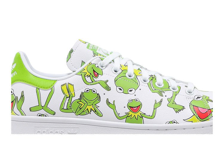 Кроссовки The Muppets x adidas Stan Smith 'Kermit The Frog Allover Print'