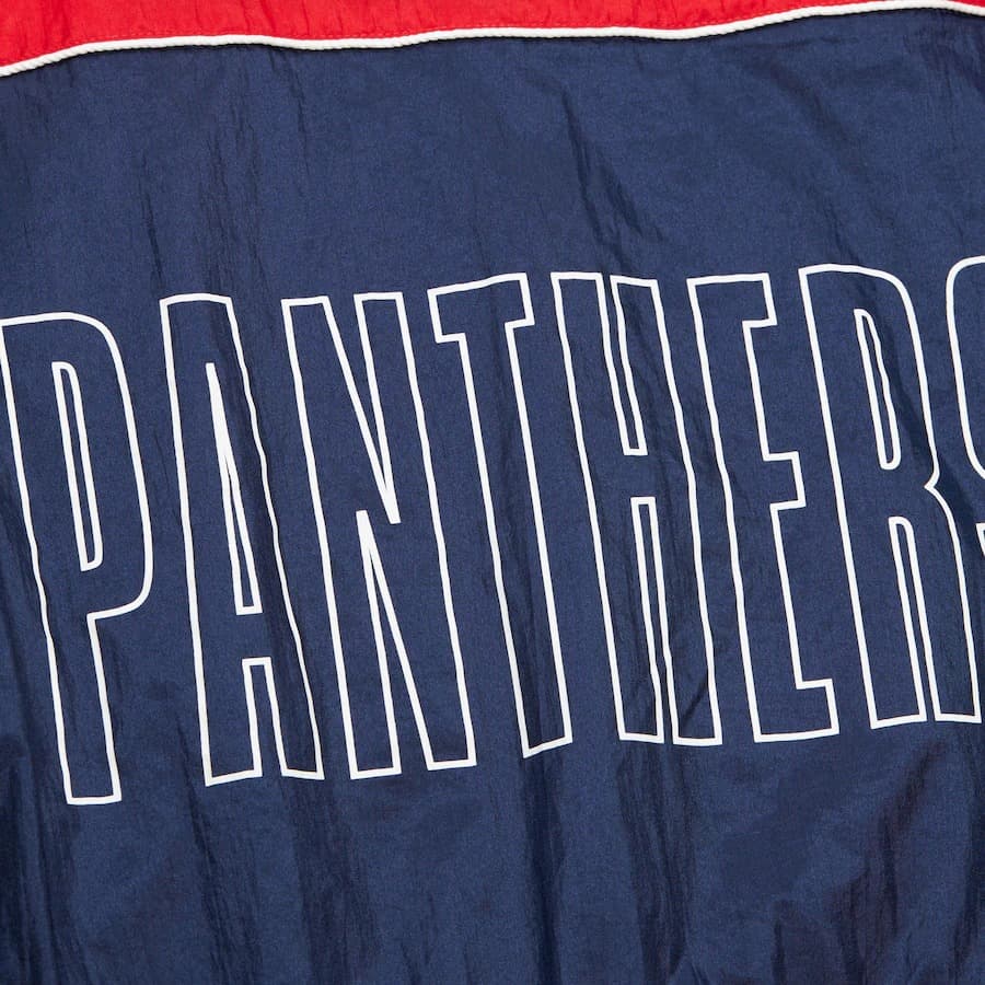 Ветровка с капюшоном Mitchell & Ness Navy Florida Panthers Big Shot Premium Winbreaker Full-Zip Jacket