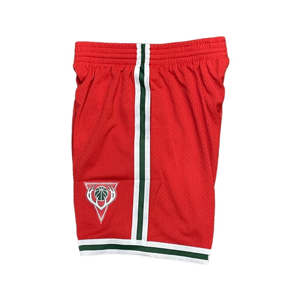 Спортивные шорты Mitchell & Ness Milwaukee Bucks Hardwood Classics Throwback Swingman NBA Shorts