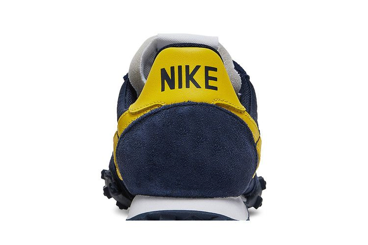 Кроссовки Nike Waffle Racer 'Obsidian Chrome Yellow'