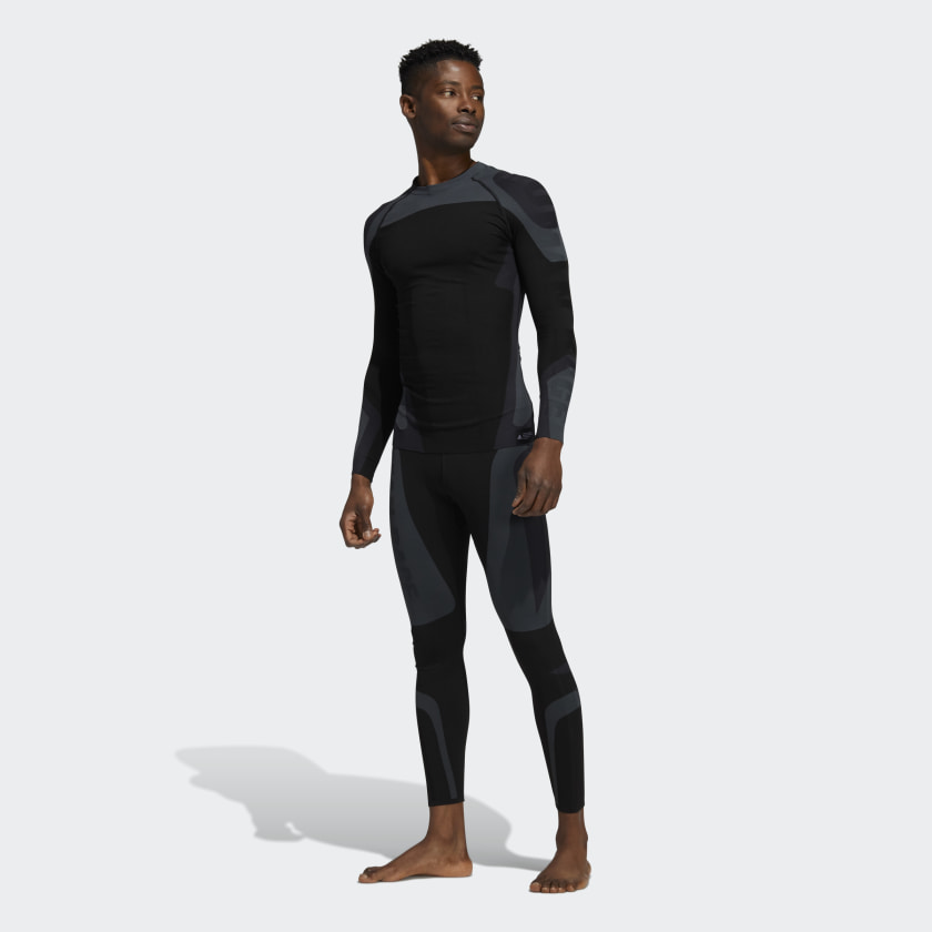 Тайтсы adidas Pharrell Williams 18GG Base Tights Black