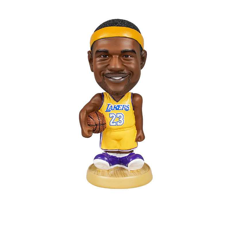 Фигурка с качающейся головой Jinduo Lebron Standing Bobblehead