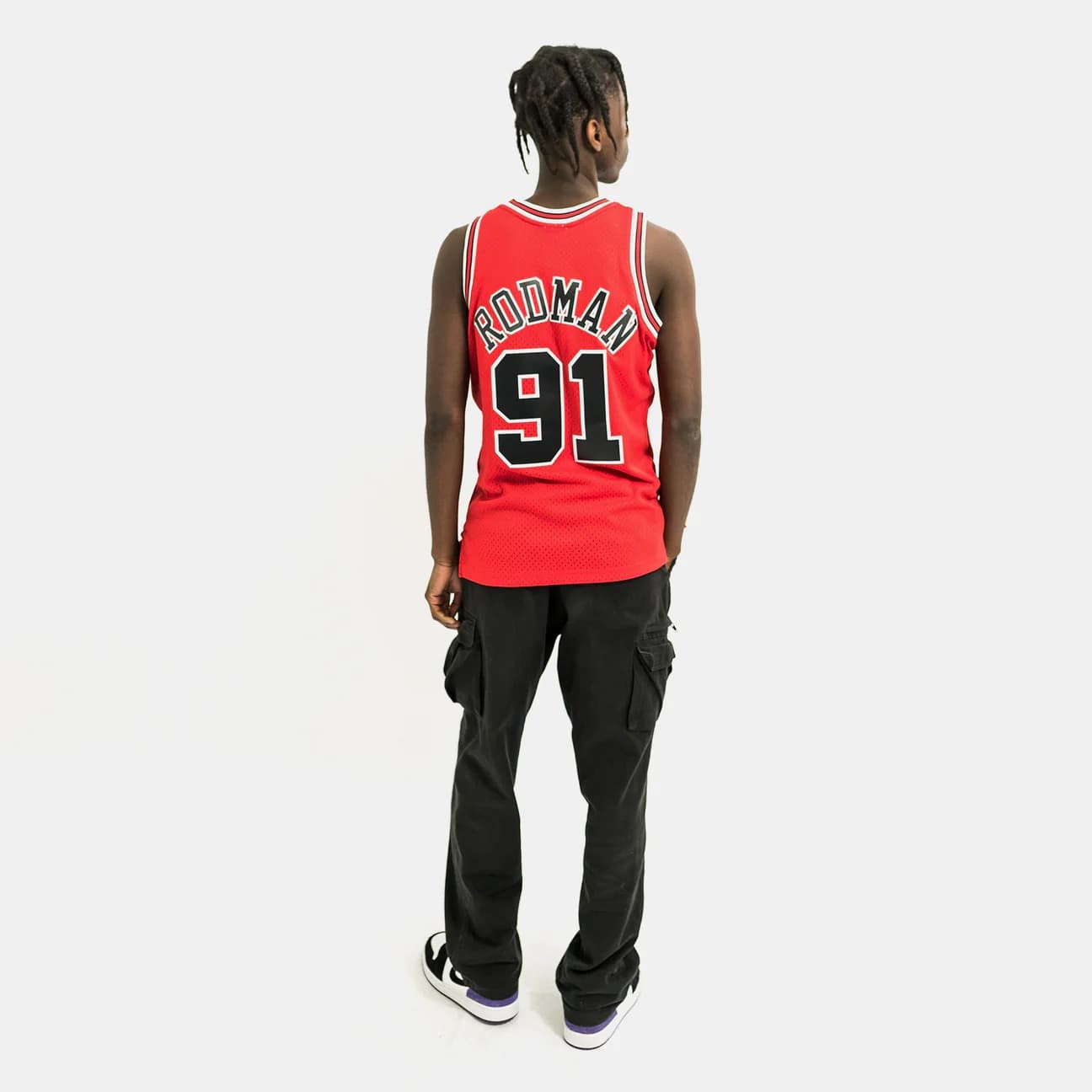 1997-1998-Chicago-Bulls-Dennis-Rodman-91-Swingman-Hardwood-Classic-Red-Jersey-4