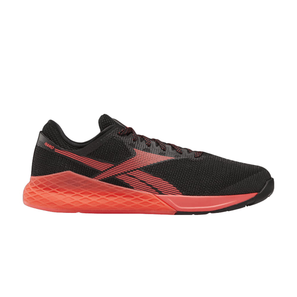 Кроссовки Reebok Nano 9 'Black Neon Red'