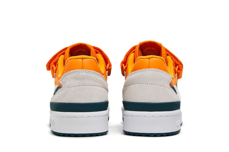 Кроссовки Adidas Forum Low Premium 'White Crew Orange Teal'