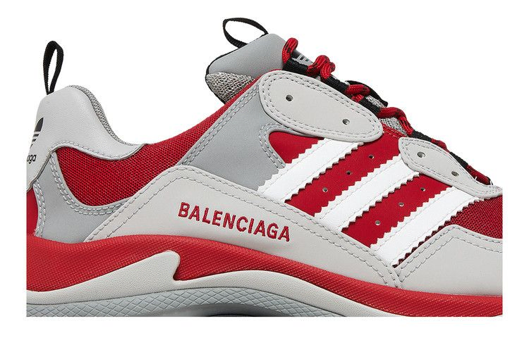 Кроссовки Adidas x Balenciaga Triple S Sneaker 'Red Grey'