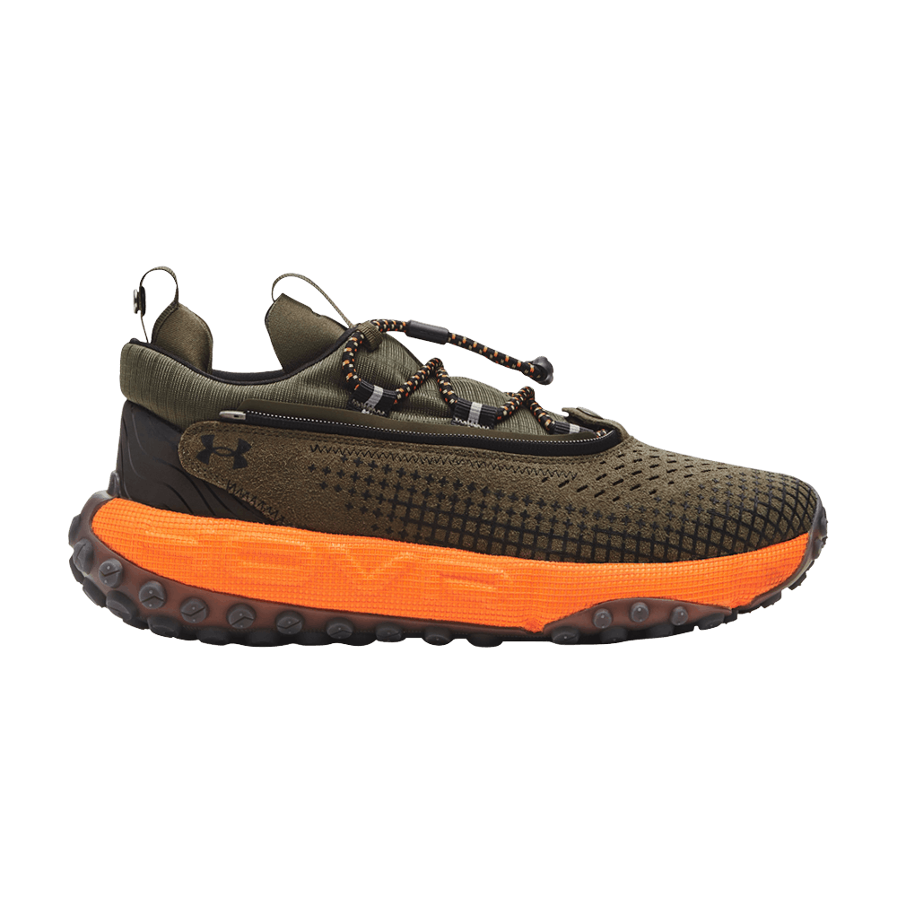 Кроссовки Under Armour HOVR Summit Fat Tire Delta 'Marine Green Formula Orange'