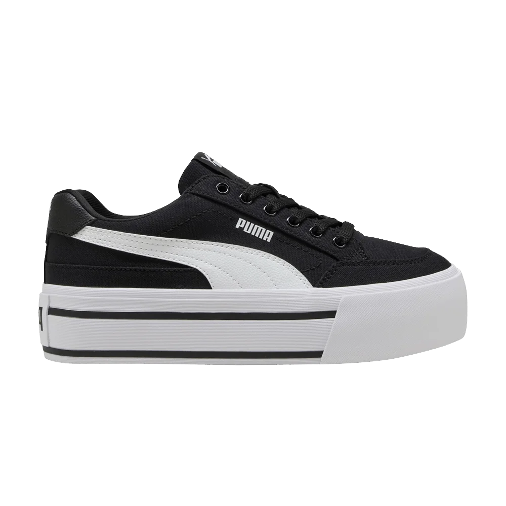 Krossovki-Puma-Wmns-Court-Classic-Vulc-FS-Platform-Black-White