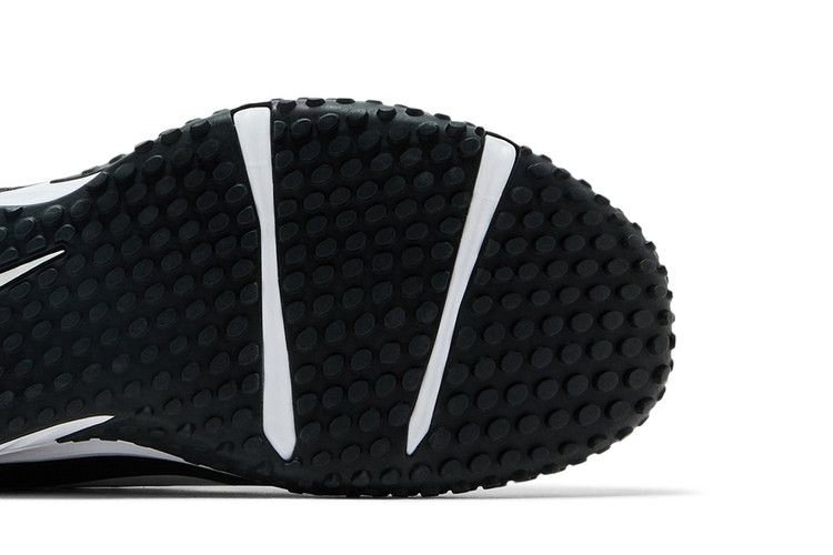 Кроссовки Nike Alpha Huarache Varsity 4 TF 'Black Dark Smoke Grey'