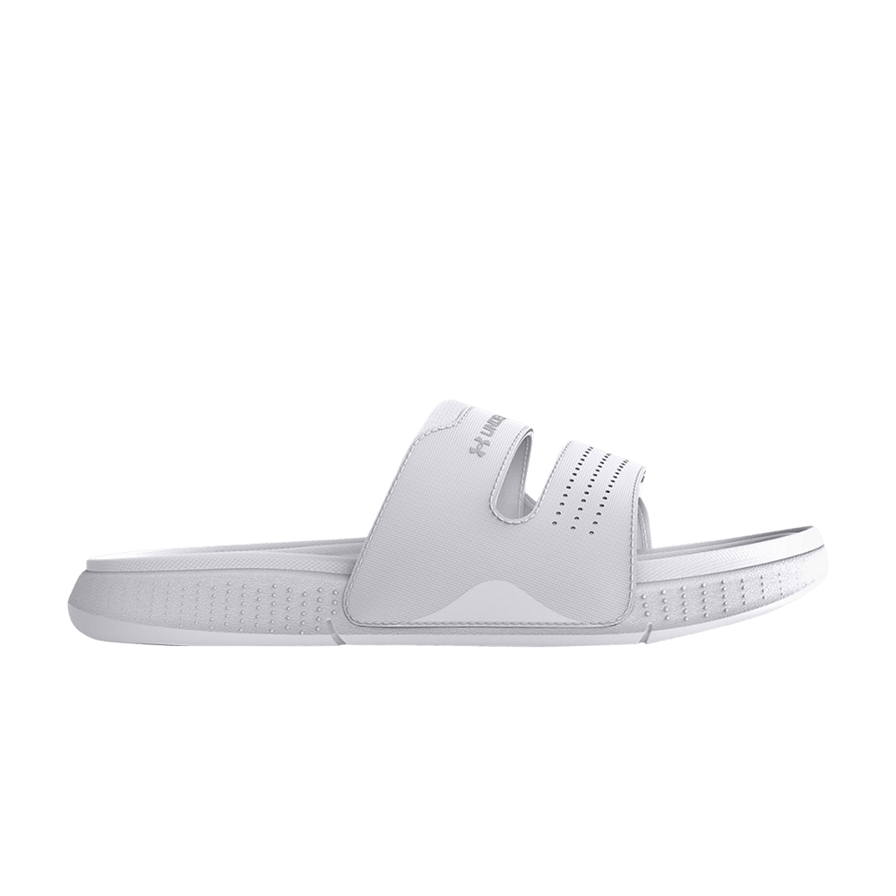 Under Armour Wmns Ansa Studio Slide 'White Halo Grey'