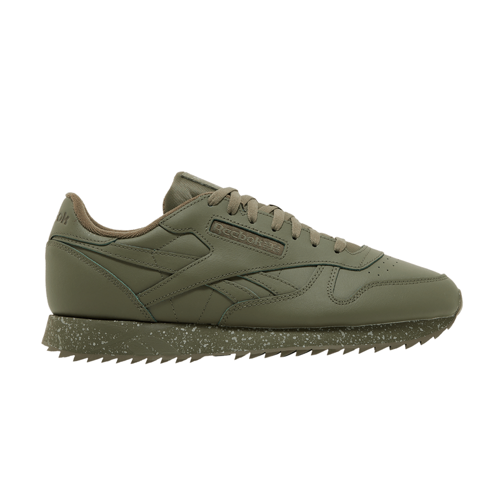 Кроссовки Reebok Classic Leather Ripple 'Hunter Green'