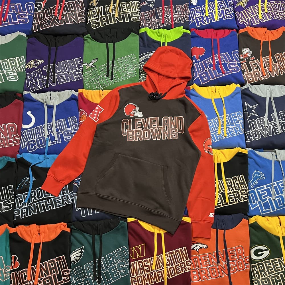 Худи Starter NFL Browns Brown Hoodie