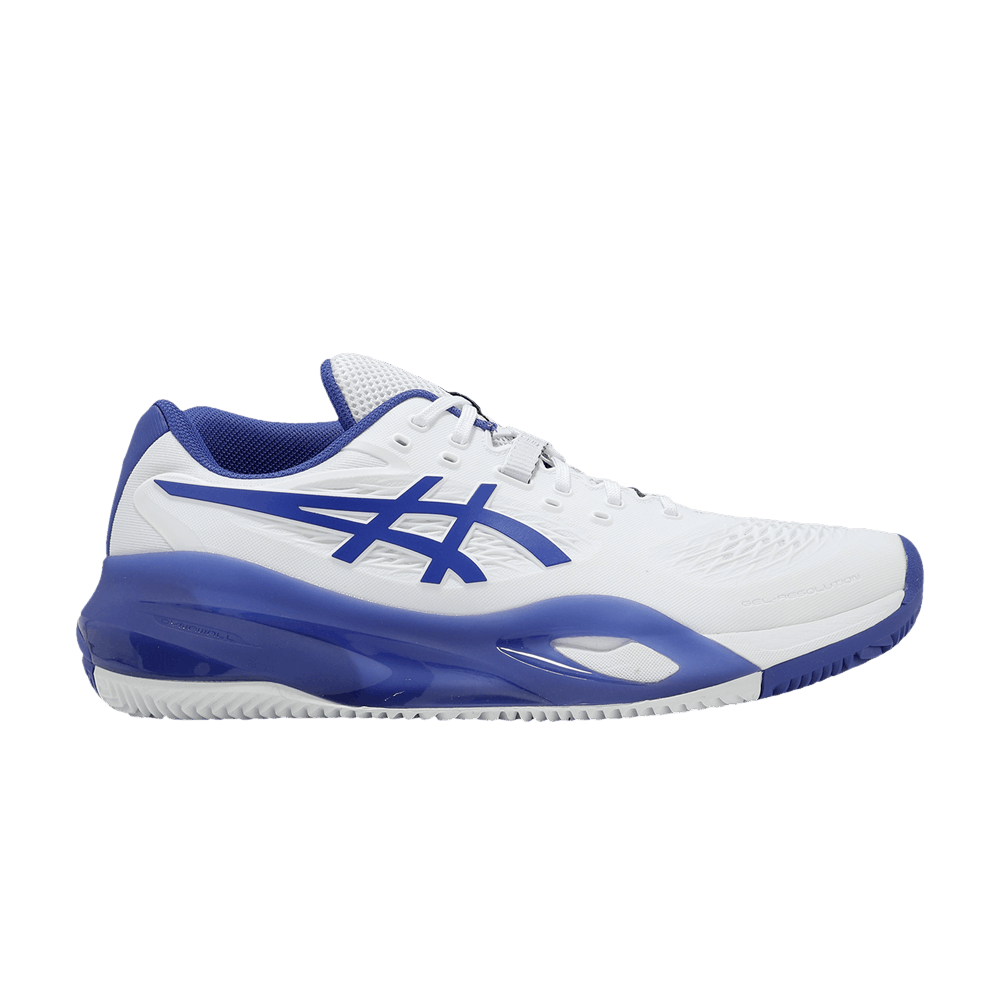 Кроссовки Asics Gel Resolution X Clay 'White Dark Cobalt'