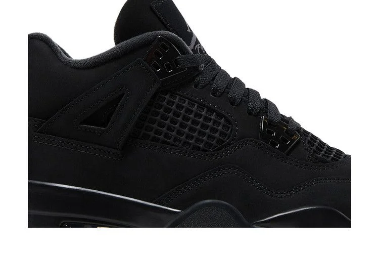 Кроссовки Air Jordan 4 Retro GS 'Black Cat' 2025