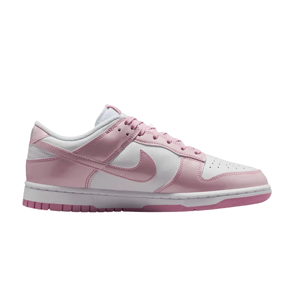 Кроссовки Nike Wmns Dunk Low SE 'Patent - White Pink Rise'