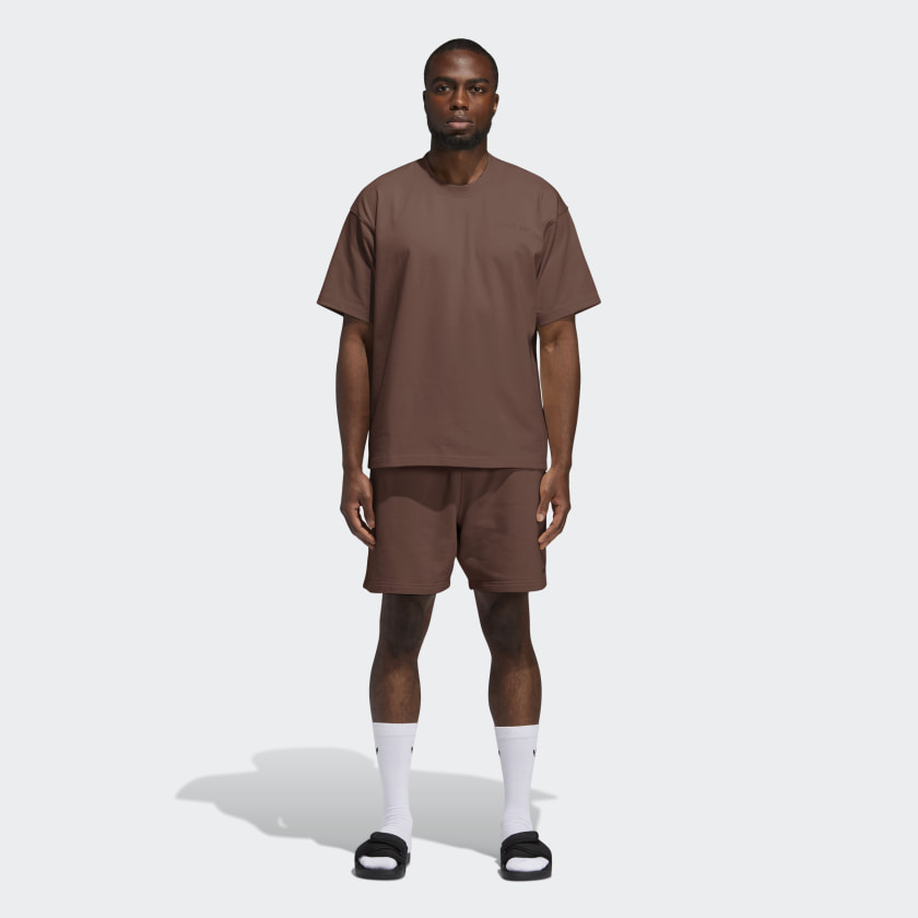 Спортивные шорты adidas Pharrell Williams Basics Sweat Shorts Earth Brown