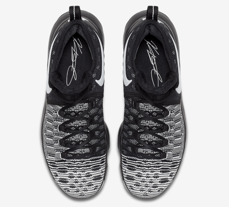 Кроссовки Nike KD 9 GS 'Oreo'