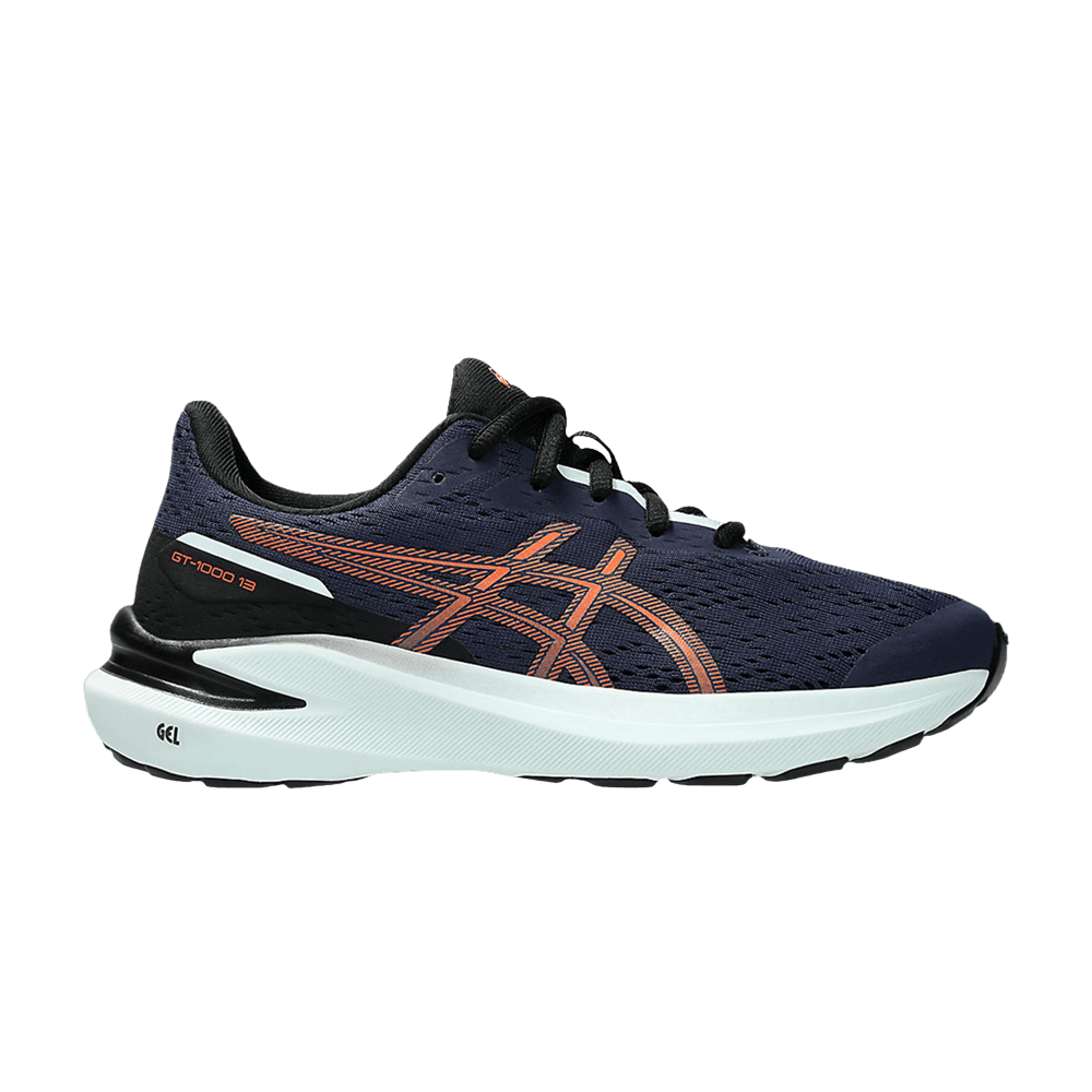 Кроссовки ASICS GT 1000 13 GS 'Midnight Nova Orange'