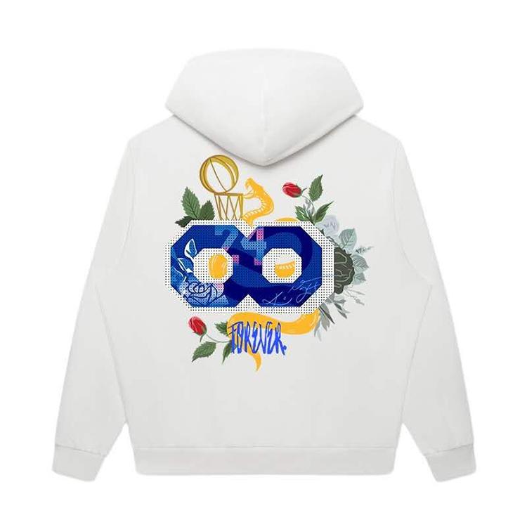 Худи DPOY Lakers Kobe 2-8-24 White Hoodie
