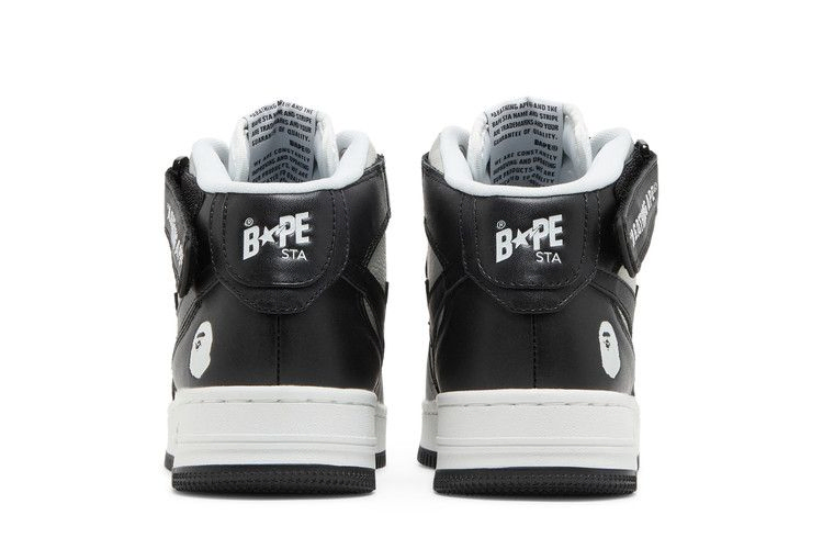 Кроссовки Bapesta Mid 'Black'
