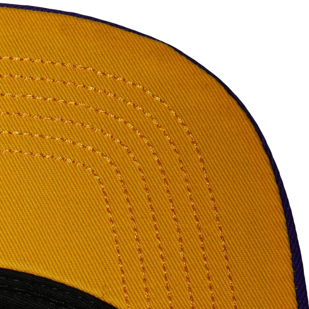 Бейсболка Mitchell & Ness Front Face Snapback Los Angeles Lakers Hat