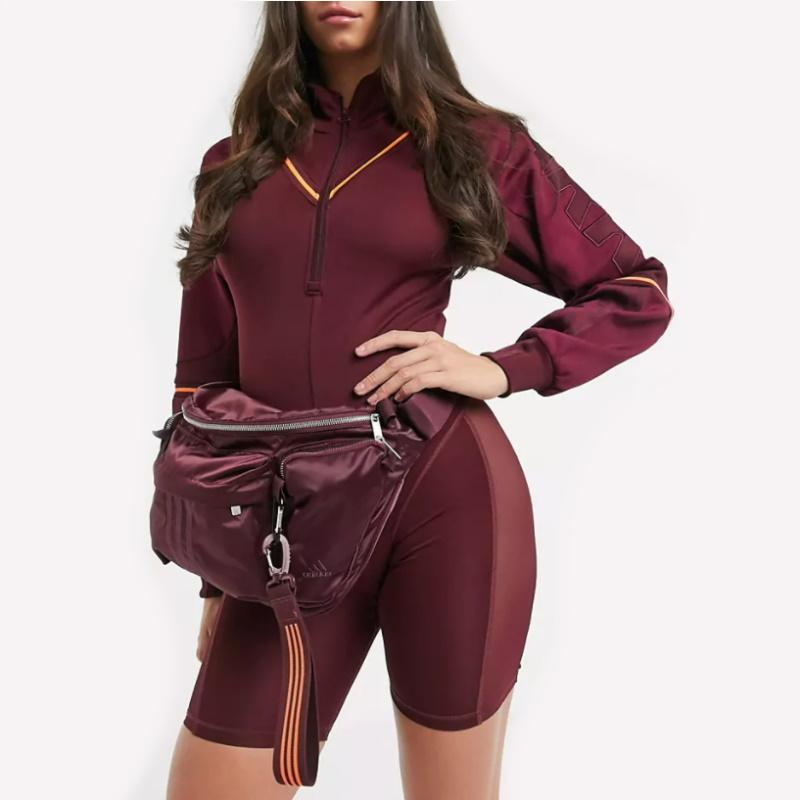 Сумка adidas Ivy Park Fanny Pack Maroon/Solar Orange