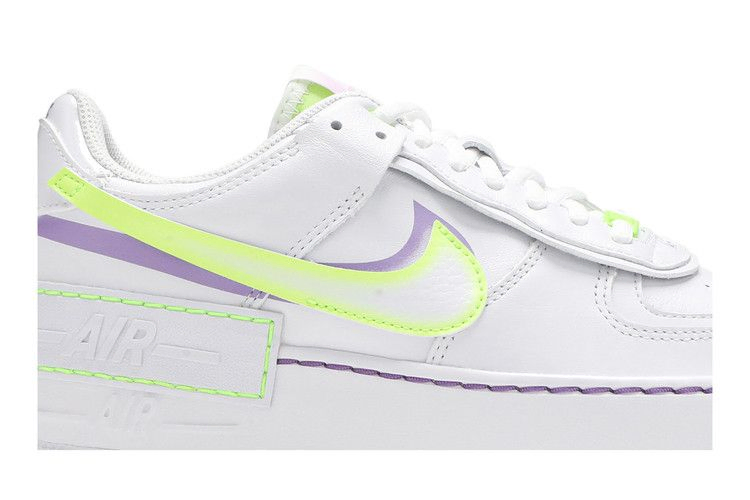 Кроссовки Nike Wmns Air Force 1 Shadow 'White Electric Green'