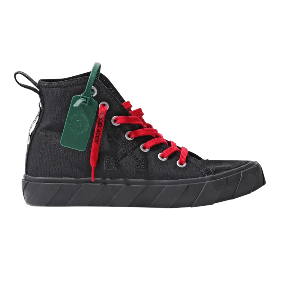 Krossovki-Off-White-Vulc-Sneaker-Mid-Black-Red