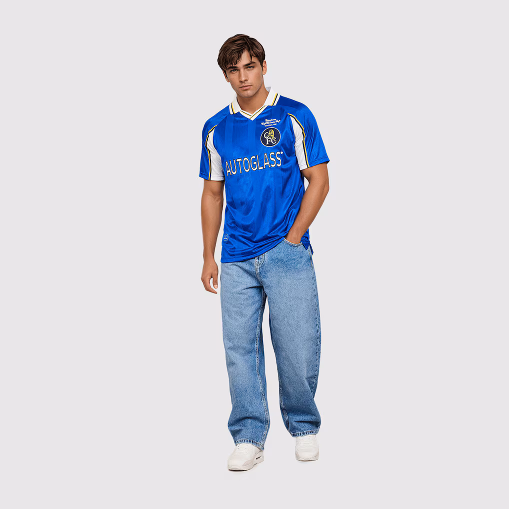 Футбольное джерси Chelsea 1998 ECWC Final Shirt