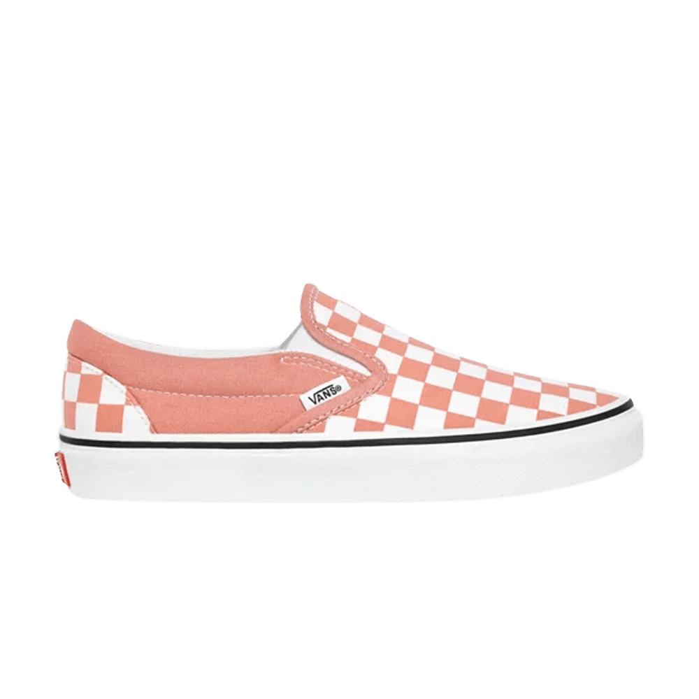 Кроссовки Vans Classic Slip-On 'Rose Dawn Checkerboard'
