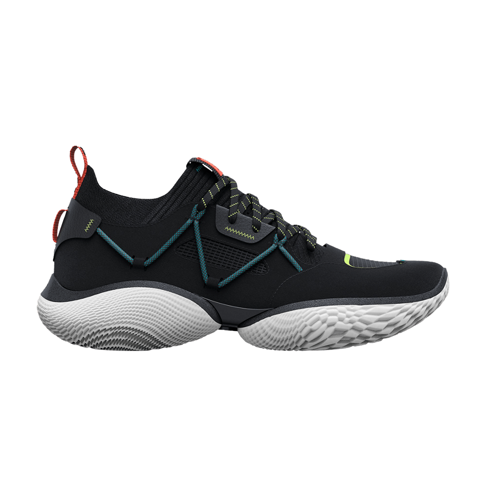 Кроссовки Curry Brand Curry Flow Cozy 'Black Electric Tangerine'