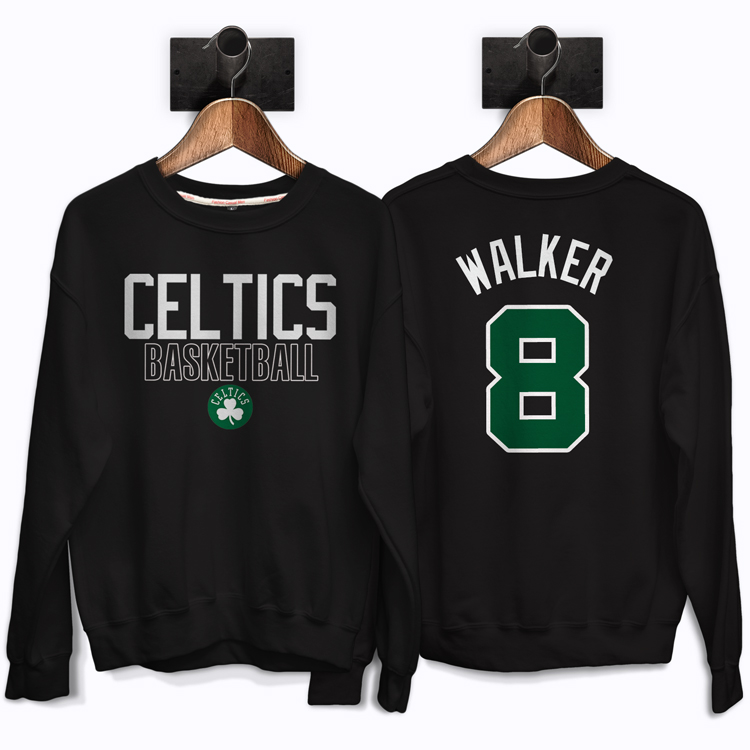 Свитшот Celtics 8 Kemba Walker Sweetshirt by Slamdunk