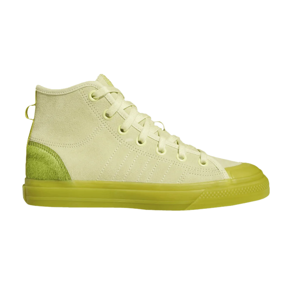 Adidas Wmns Nizza Hi RF 'Ice Yellow Green'