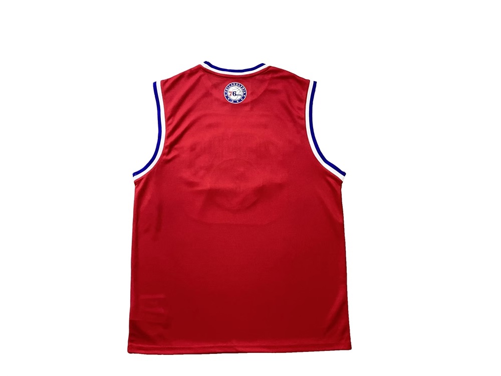 Баскетбольная джерси Buck Up Philadelphia 76ers Red Jersey