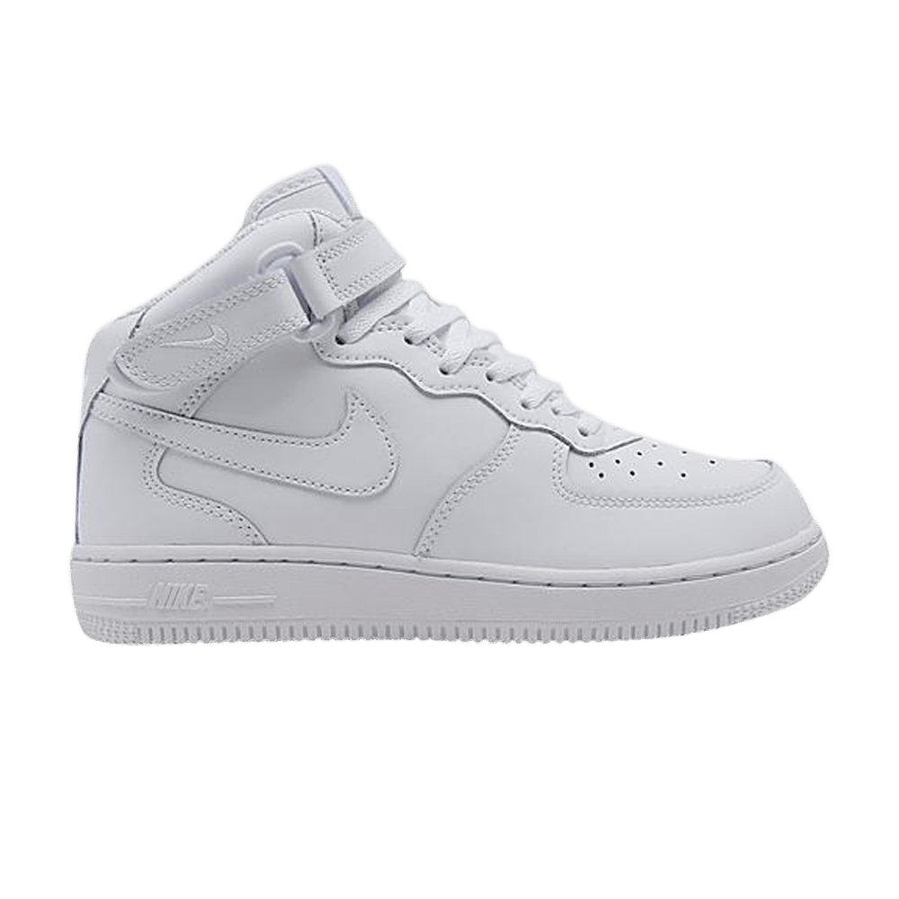 Кроссовки Nike Force 1 Mid LE PS 'Triple White'