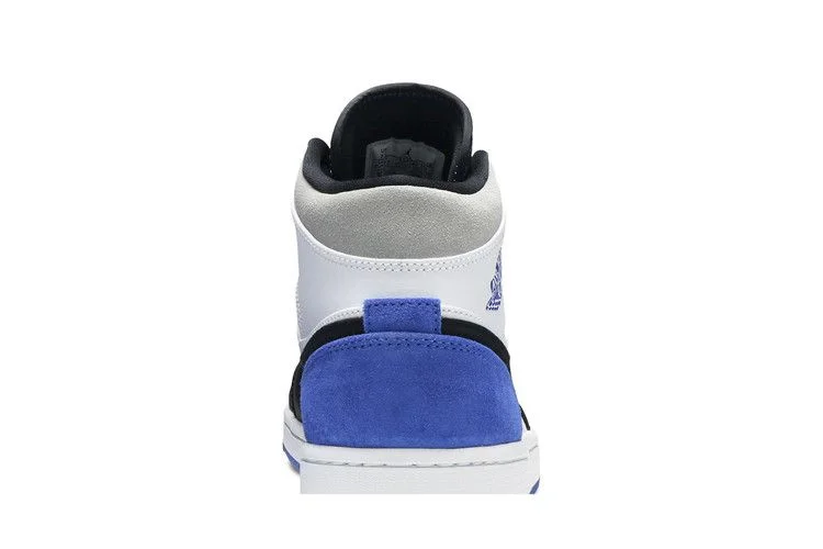 Кроссовки Air Jordan 1 Mid SE 'Royal Black Toe'
