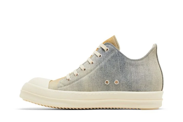 Кроссовки Rick Owens DRKSHDW Lido Denim Low 'Sky Orange Degrade'