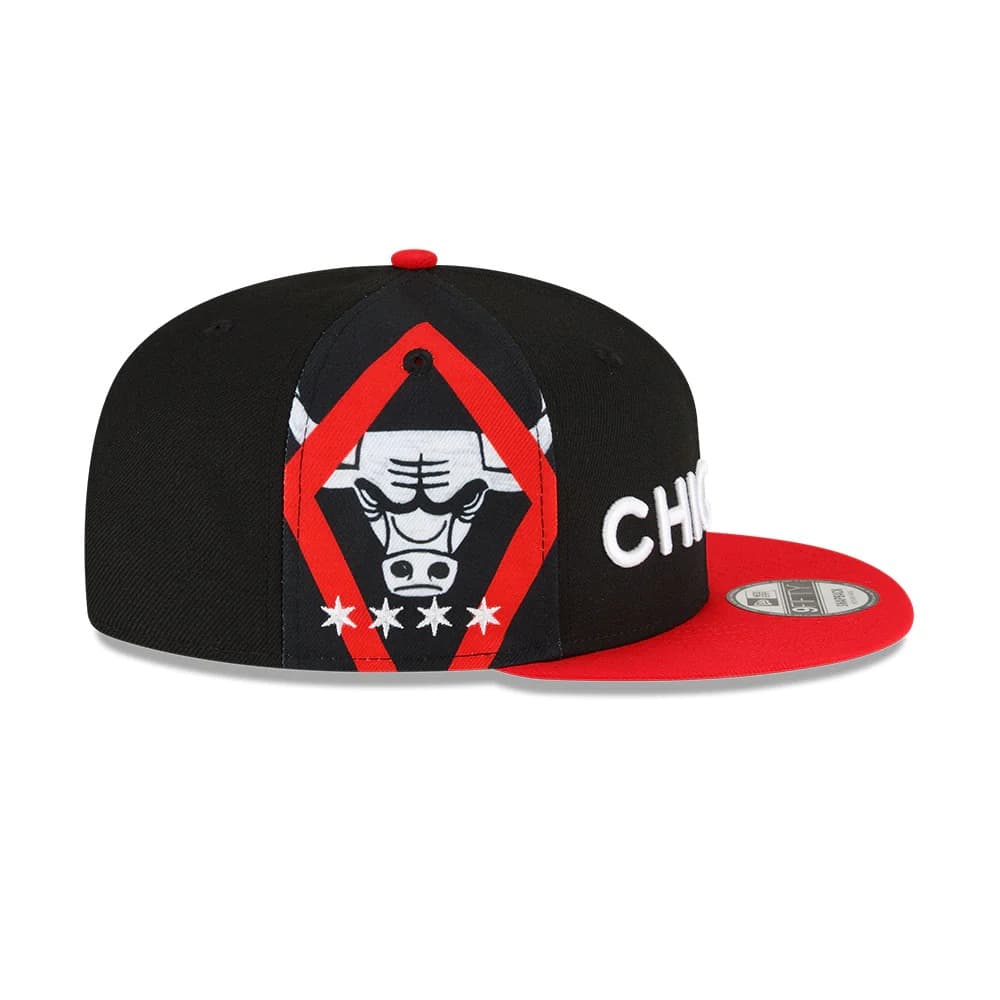 Бейсболка New Era Chicago Bulls 9FIFTY 2024 City Edition NBA Snapback Hat