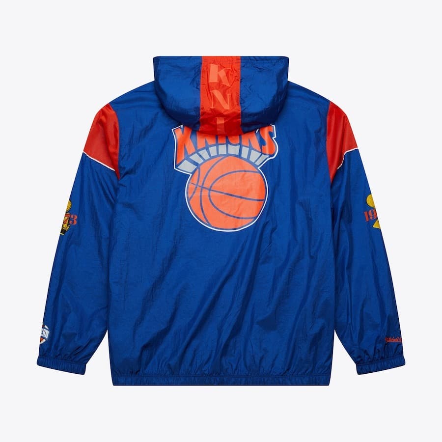 Mitchell-Ness-Blue-New-York-Knicks-Team-OG-3.0-Anorak-Quarter-Zip-Jacket-1