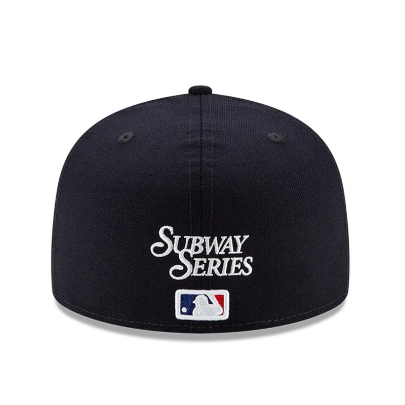 Кепка Awake Subway Series New York Yankees New Era Fitted Cap Navy